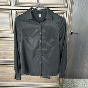 SHEIN Classic Black Collared Shirt